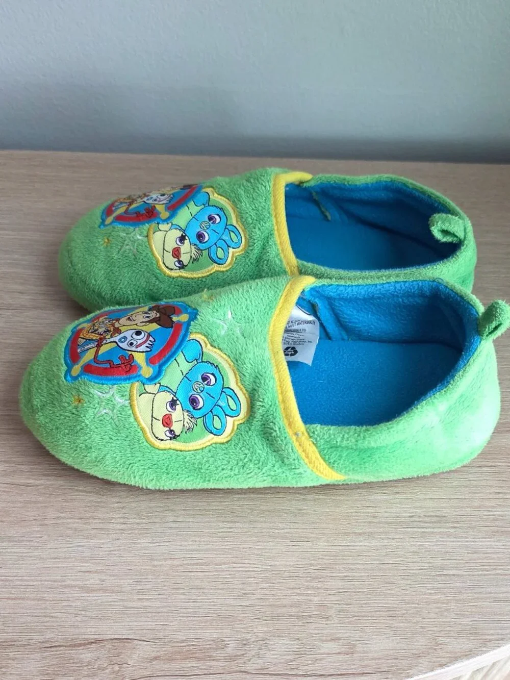Disney Toy Story Slippers Kids Size 13/1 Woody Forky Plush
